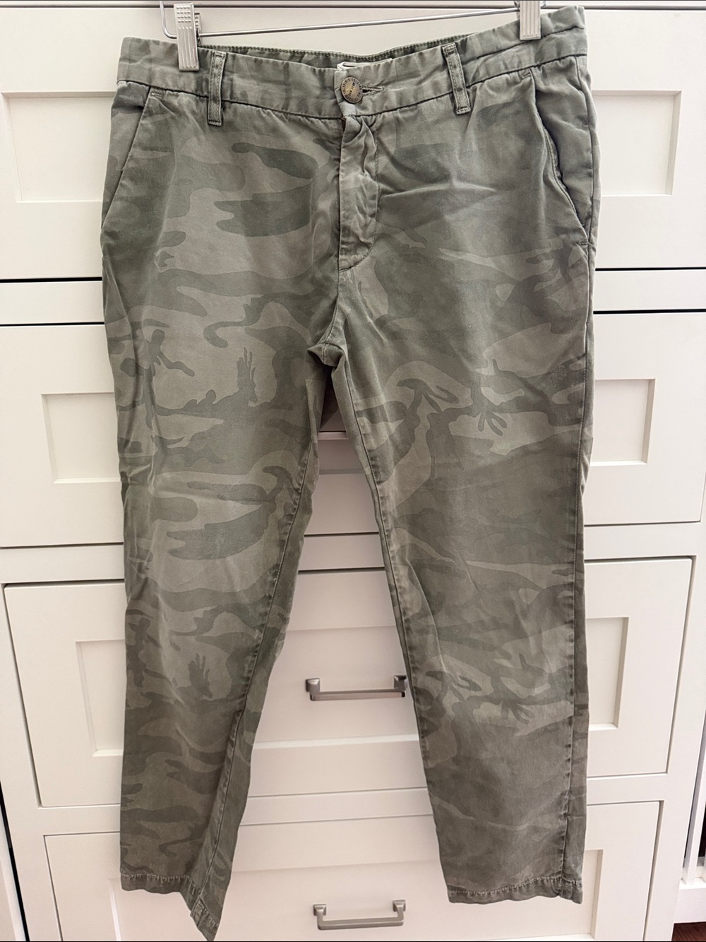 Current Elliott Camo Chino Pants
